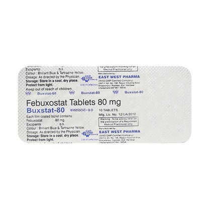 Buxstat 80mg Tablet 10'S