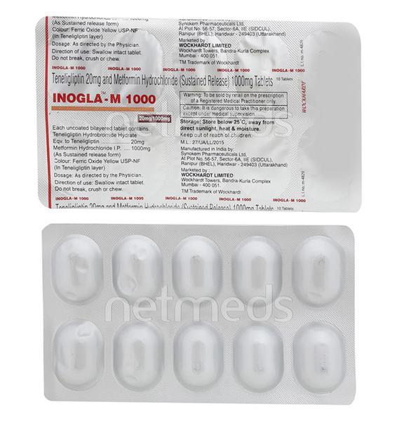 Inogla M 1000 Tablet 10'S