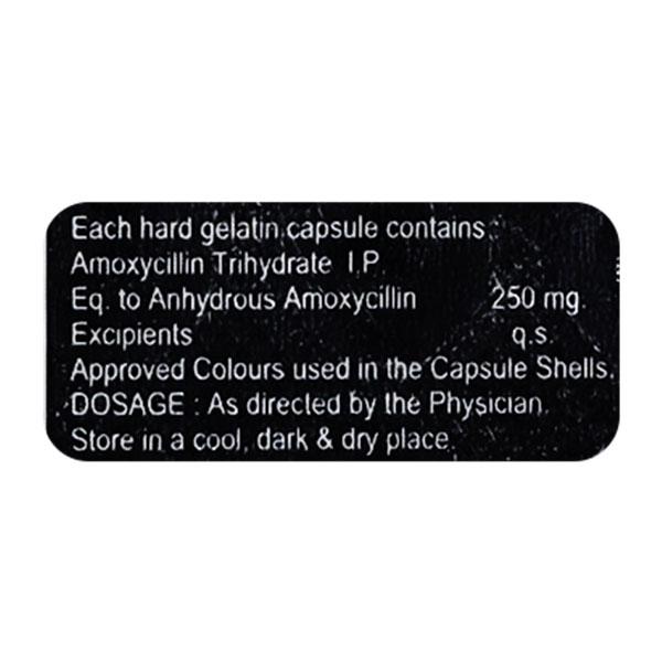 VEMOX 250 Capsule 10's