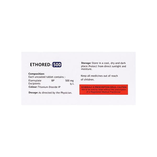 Ethored 500mg Tablet 10'S