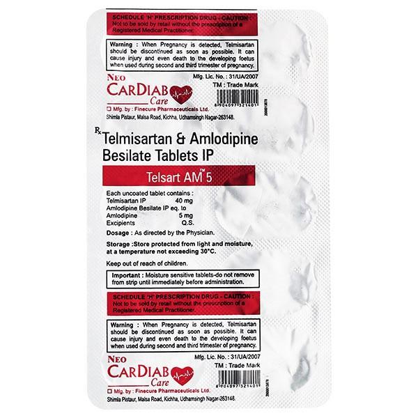 TELSART AM Tablet 10's