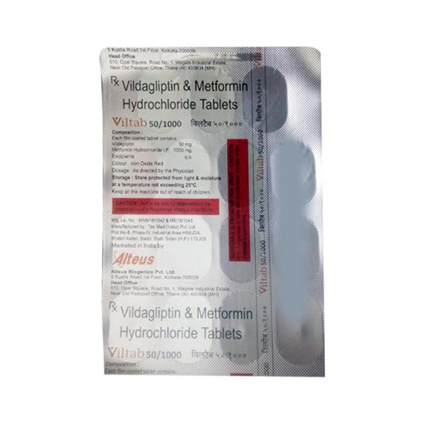 VILTAB 50/1000 Tablet 15's