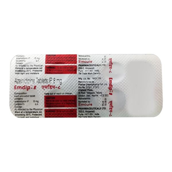 EMDIP 8 Tablet 10's
