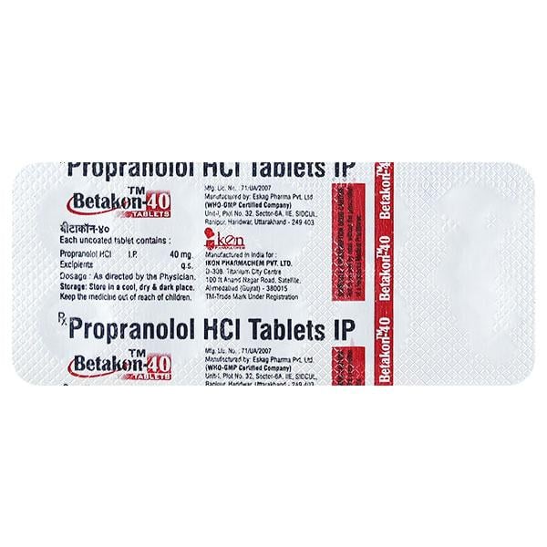 BETAKON 40 Tablet 10's