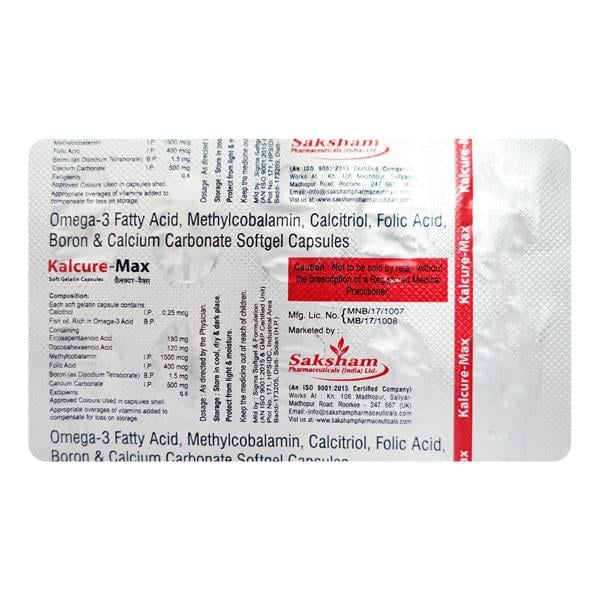 KALCURE MAX Softgel Capsule 10's