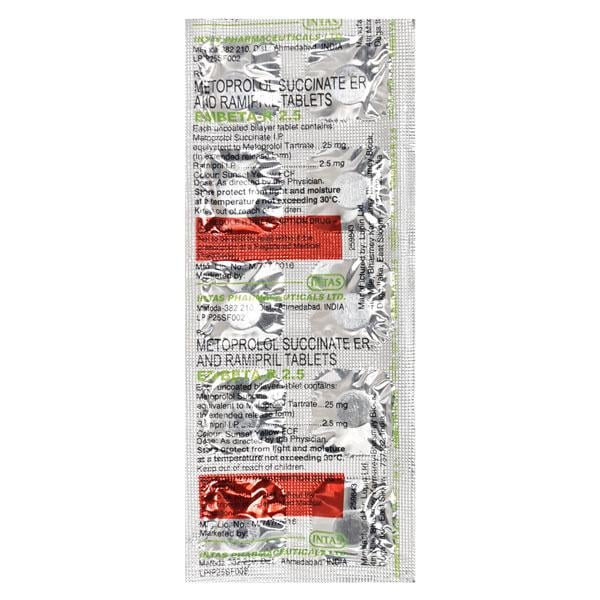 Embeta R 2.5mg Tablet 10'S – Global Surgicals