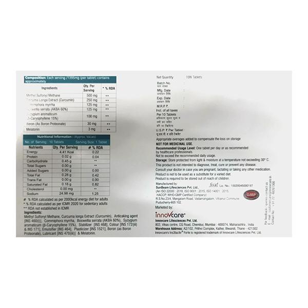 INS3TACTIV FORTE Tablet 10's