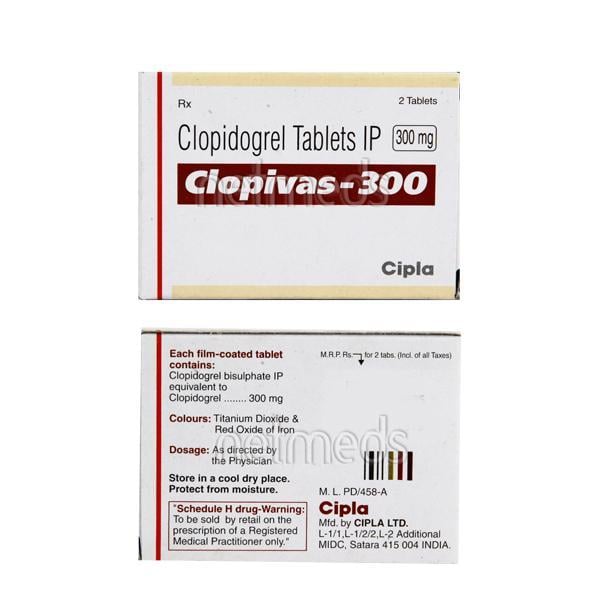 Clopivas 300mg Tablet 2'S