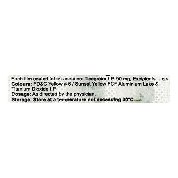 TICAGAT 90mg Tablet 14's