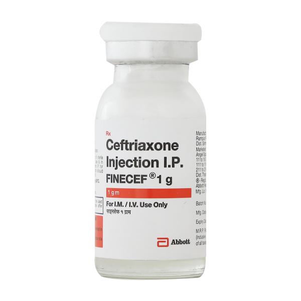 Finecef 1gm Injection 1's
