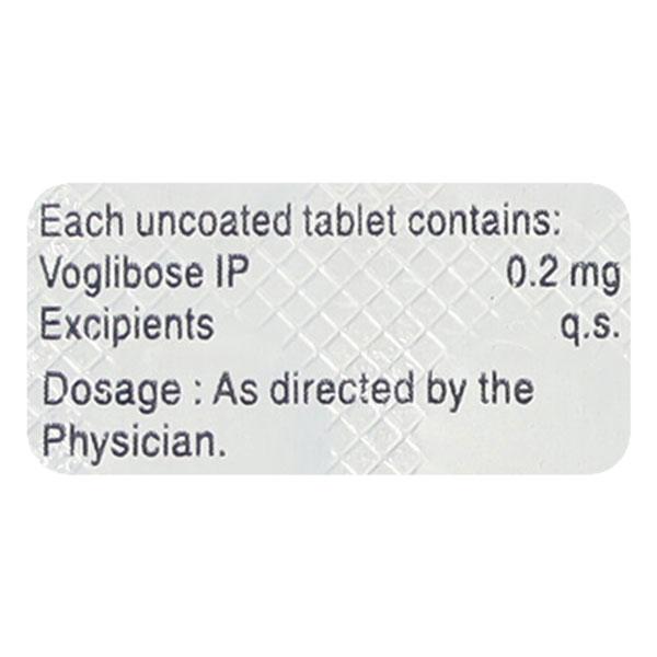 Vogs 0.2Mg Tablet 30's