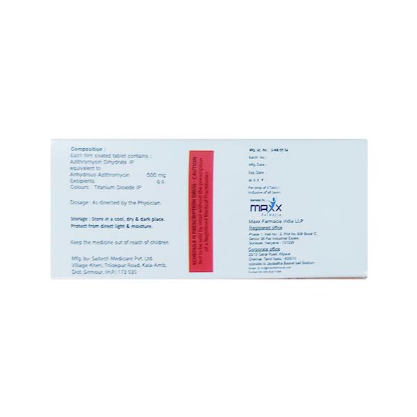 AZOMAXX 500 Tablet 3's