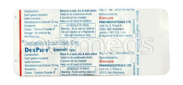 Dexpure 10mg Tablet 10'S