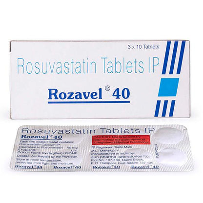 Rozavel 40mg Tablet 10'S