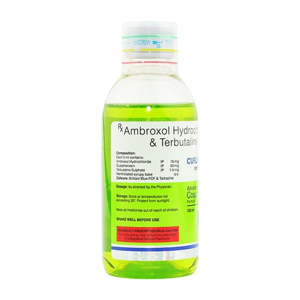 CUFLIFT ADVANCED COUGH FORMULA Syrup 100ml