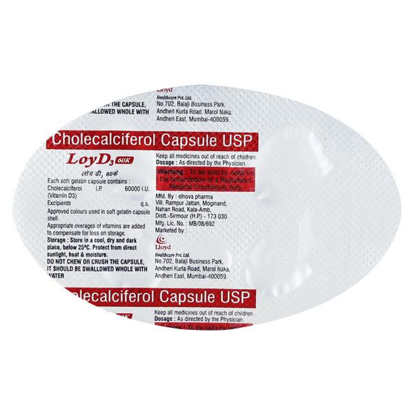 LOY D3 60K Capsule 4'S