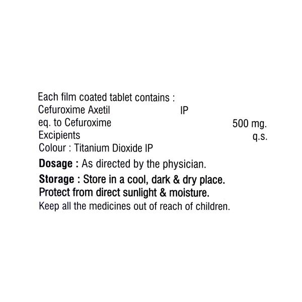 RINROXIM 500 Tablet 10's