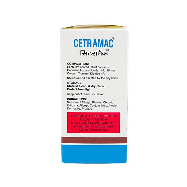 Cetramac Tablet 10's