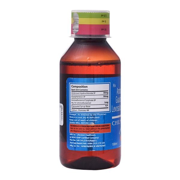 CHILMIC LS STRAWBERRY FLAVOUR Syrup 100ml