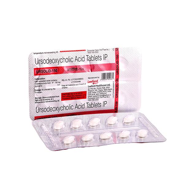 Ursolid 150mg Tablet 10'S