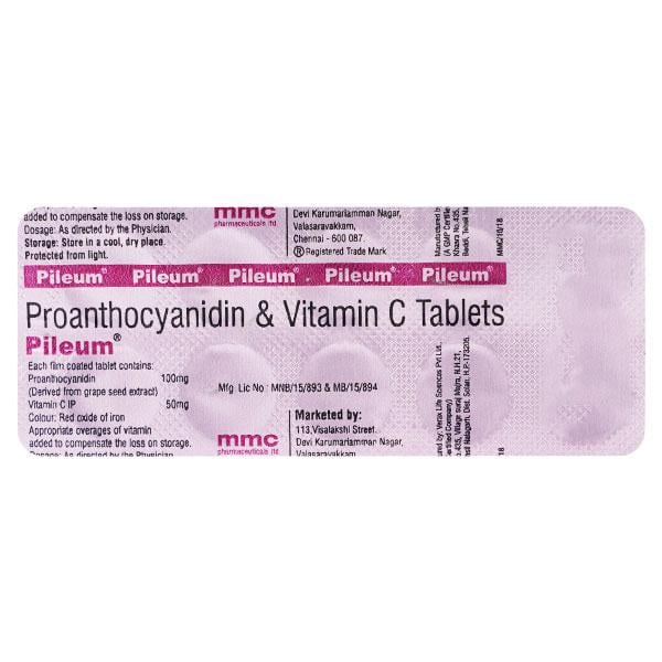 Pileum Tablet 10'S