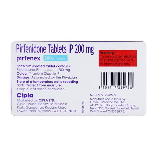 PIRFENEX Tablet 15's