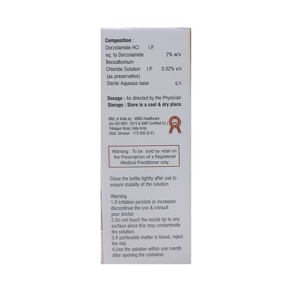 DORZALID Eye Drops 5ml