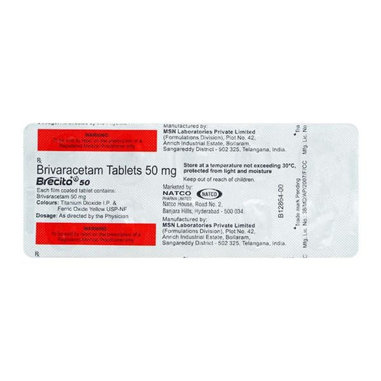 BRECITA 50 Tablet 10's