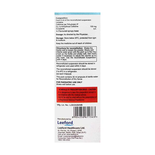 ZEFWAY 100 Strawberry Flavour Oral Suspension 30ml