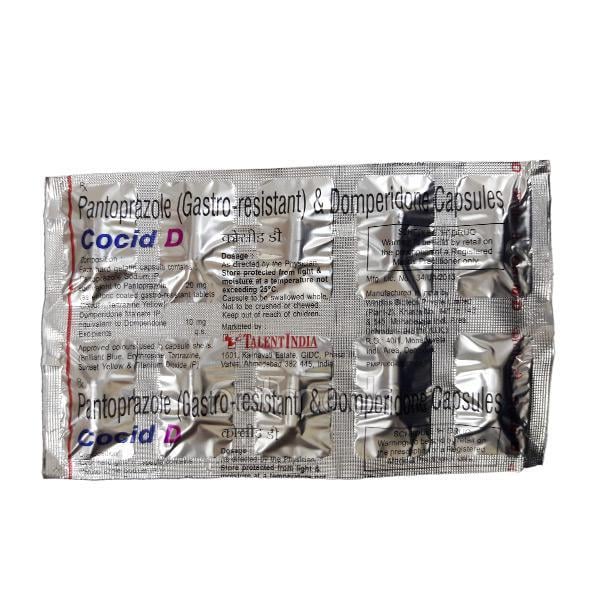 Cocid D 10/40mg Capsule 10'S