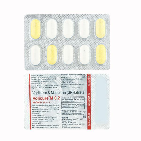 Volicure M 0.2 Tablet 10'S