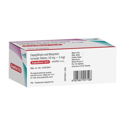 DAPABISO 10/5 Tablet 10's