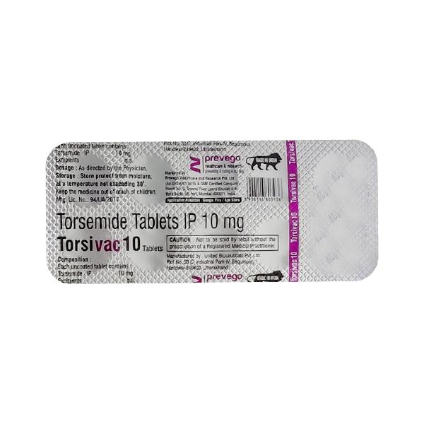 TORSIVAC 10 Tablet 10's