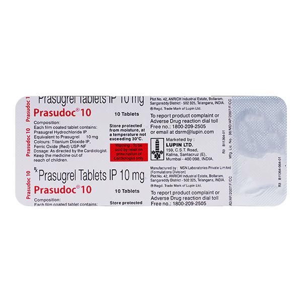 Prasudoc 10mg Tablet 10'S