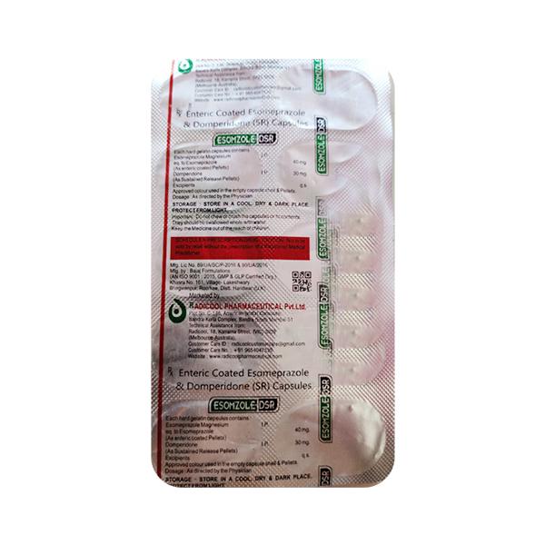 ESOMZOLE DSR Capsule 10's