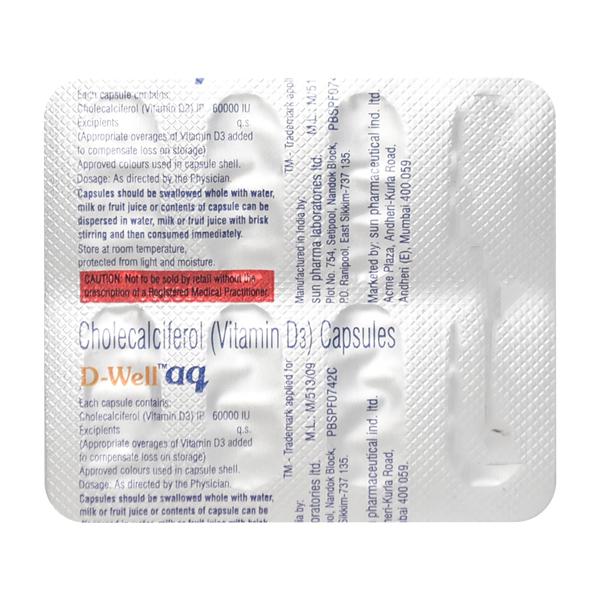 D Well AQ Capsule 8'S