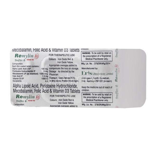 Remylin D Tablet 10'S