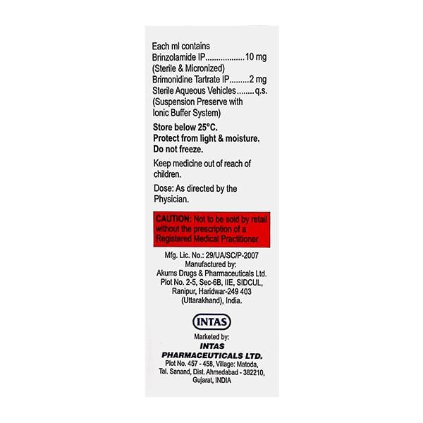 MAXBRIM PF BAK FREE Ophthalmic Suspension 5ml