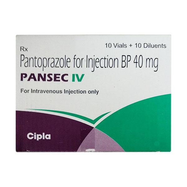 PANSEC IV (WITH DILUENT) Injection 10's