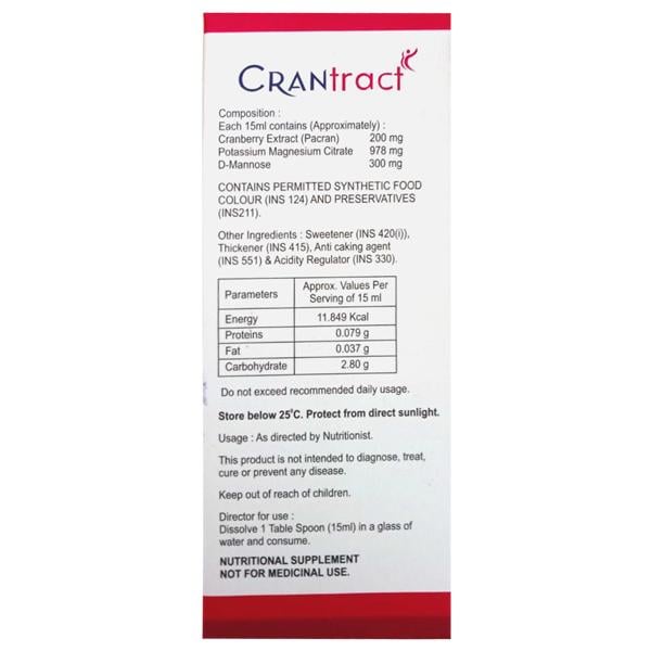 CRANTRACT Oral Suspension 200ml