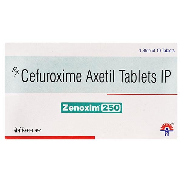 Zenoxim 250mg Tablet 10'S