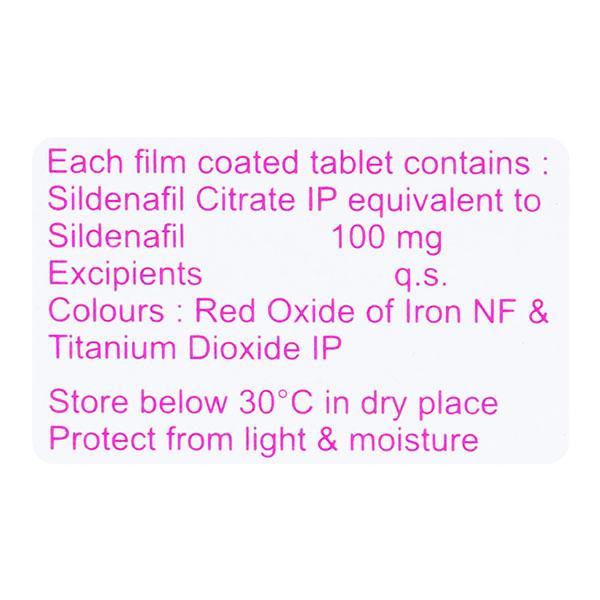 Penegra 100mg Tablet 4'S