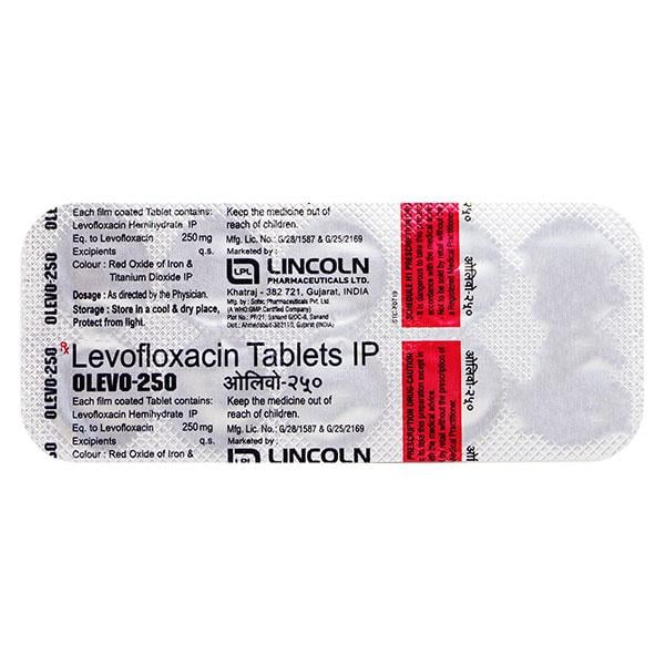 Olevo 250mg Tablet 10'S