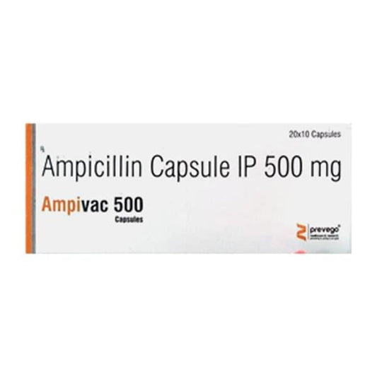 AMPIVAC 500 Capsule 10's