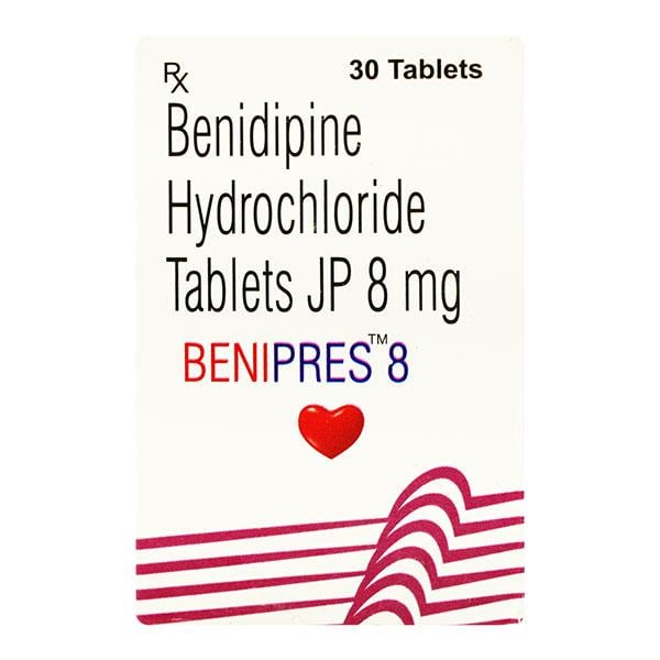 BENIPRES 8mg Tablet 30's