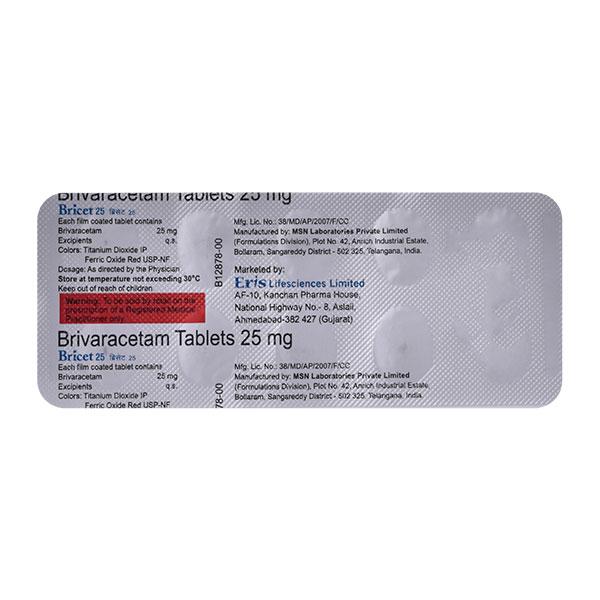 BRICET 25 Tablet 10's