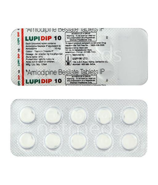 Lupidip 10mg Tablet 10'S