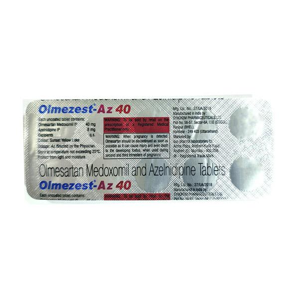 OLMEZEST AZ 40 Tablet 10's