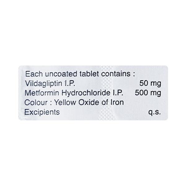TORGLIP M 50/500mg Tablet 10's