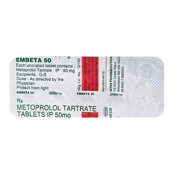 Embeta 50mg Tablet 10'S